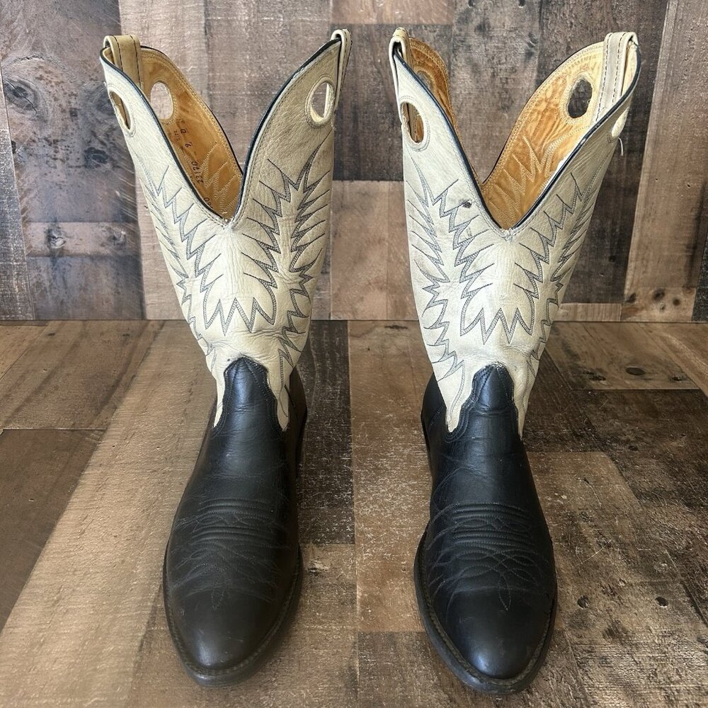 Nocona Vintage Western Cowboy Boots Mens 9 D